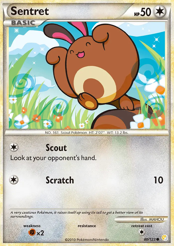 Sentret 80 HeartGold SoulSilver Pokesingles