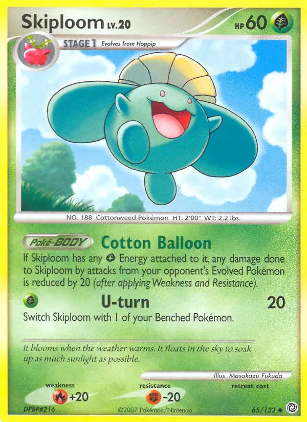 Skiploom 65 Secret Wonders Pokesingles