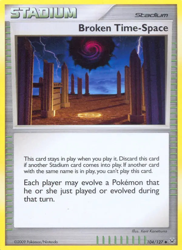 Broken Time-Space 104 Platinum Pokesingles