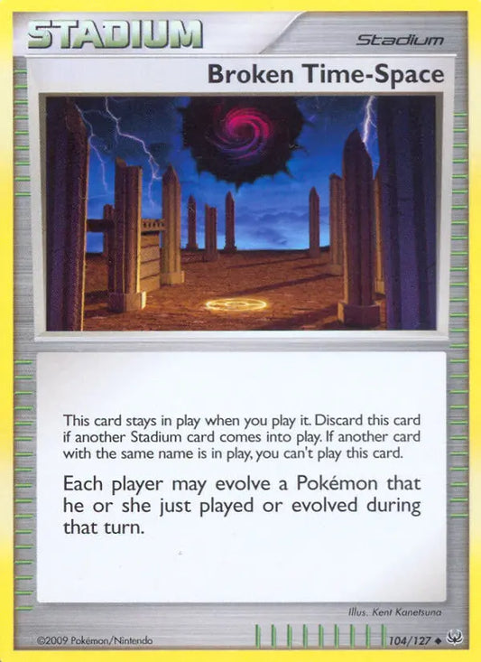 Broken Time-Space 104 Platinum Pokesingles