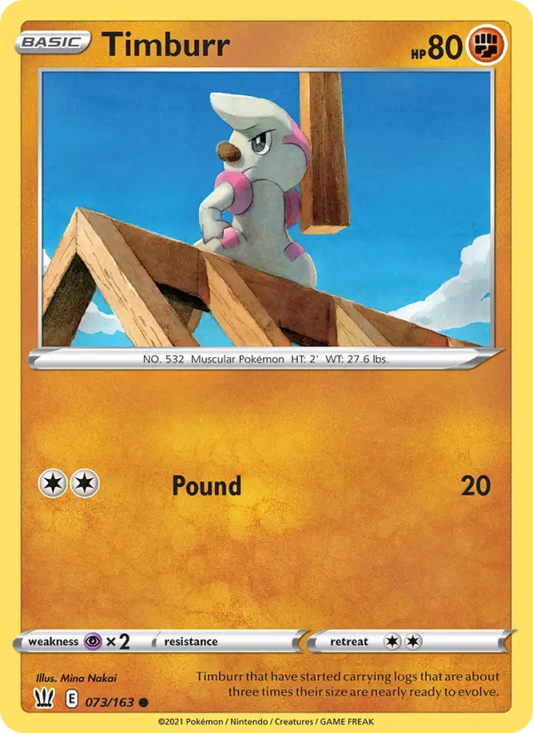 Timburr 73 Battle Styles Pokesingles