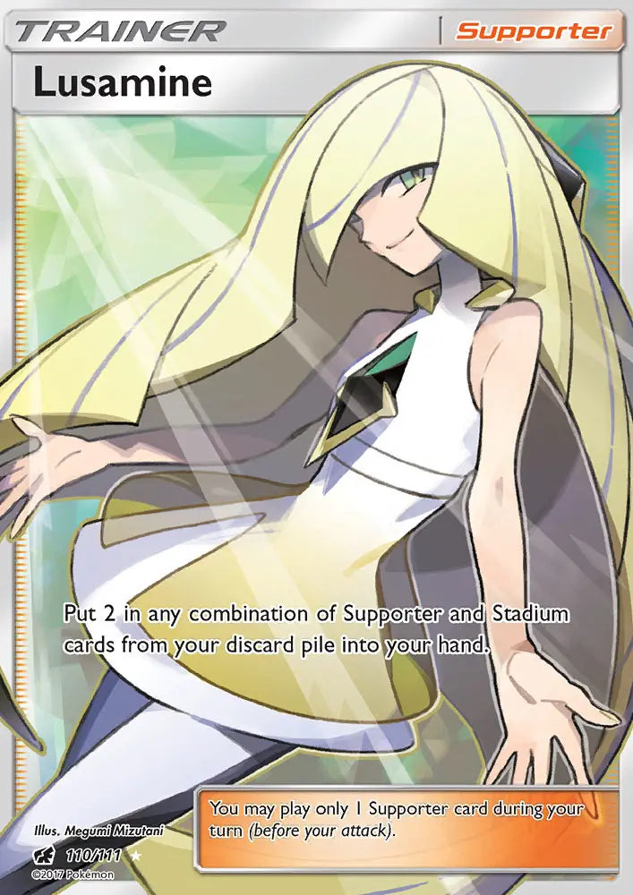 Lusamine 110 Crimson Invasion Pokesingles