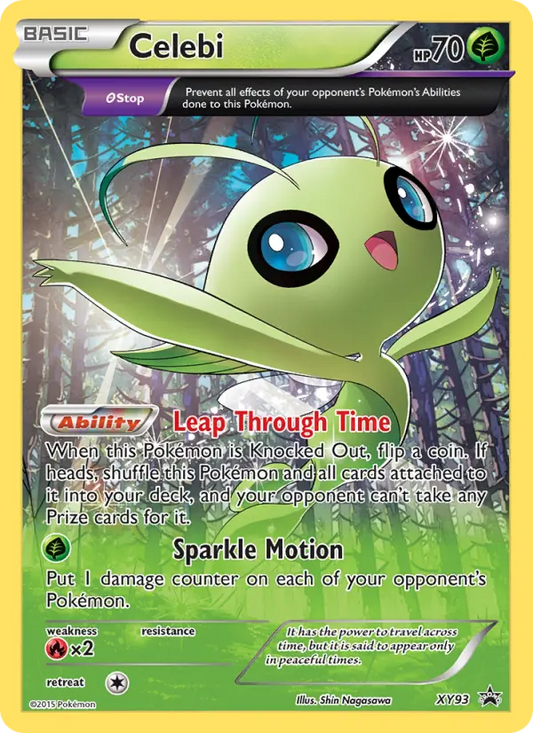 Celebi XY93 XY Black Star Promos Pokesingles