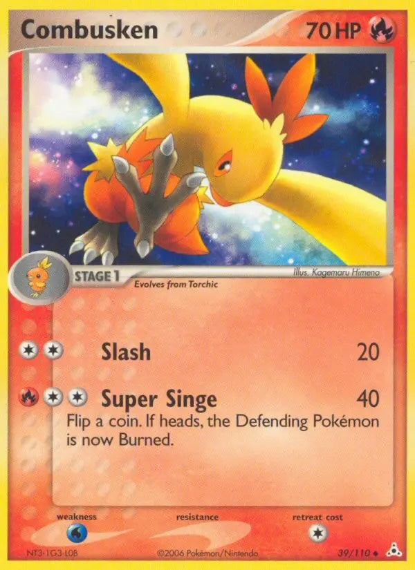 Combusken 39 Holon Phantoms Pokesingles