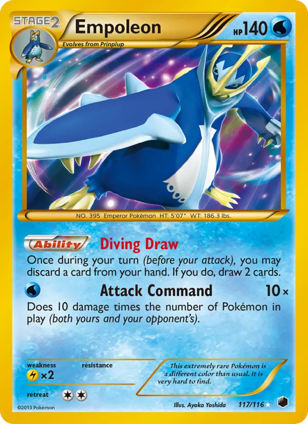 Empoleon 117 Plasma Freeze Pokesingles