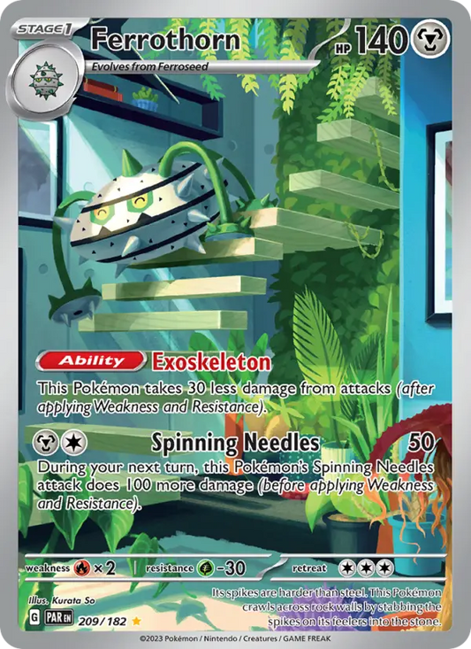 Ferrothorn 209 Paradox Rift Pokesingles