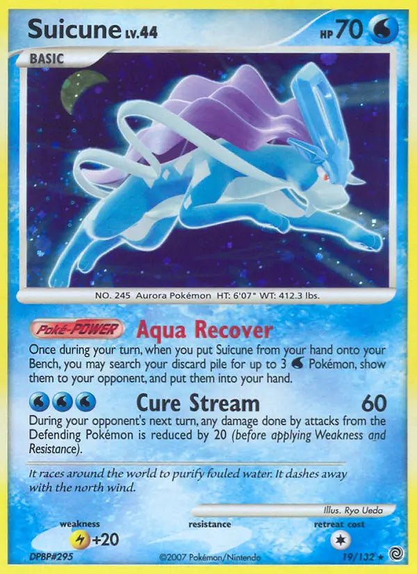 Suicune 19 Secret Wonders Pokesingles