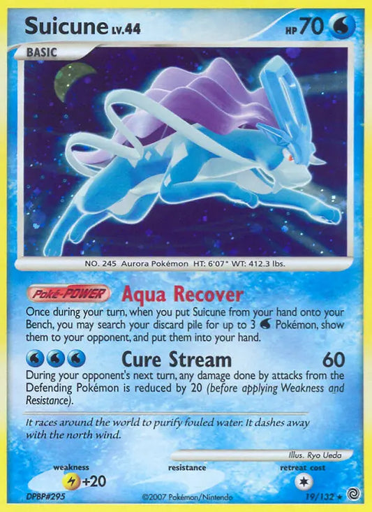 Suicune 19 Secret Wonders Pokesingles