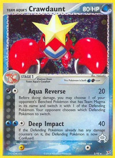 Team Aqua's Crawdaunt 2 Team Magma vs Team Aqua Pokesingles