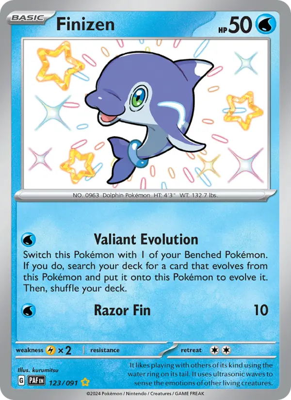 Finizen 123 Paldean Fates Pokesingles