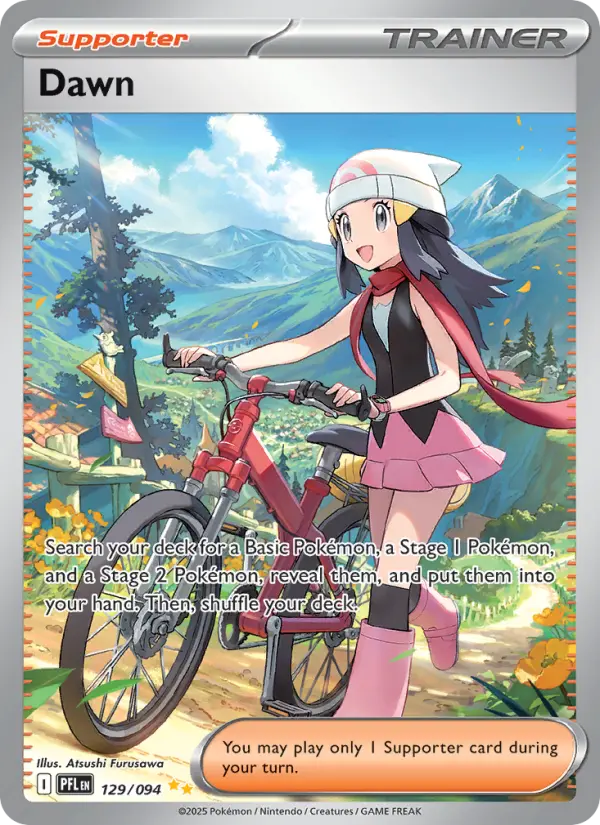 Dawn 129 Phantasmal Flames Pokesingles