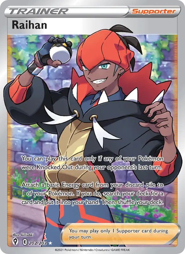 Raihan 202 Evolving Skies Pokesingles