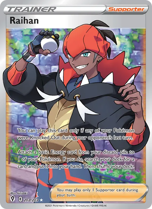 Raihan 202 Evolving Skies Pokesingles