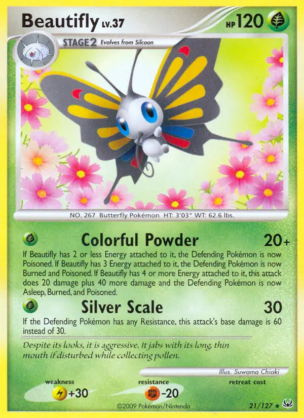 Beautifly 21 Platinum Pokesingles