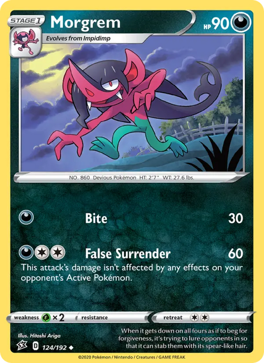 Morgrem 124 Rebel Clash Pokesingles