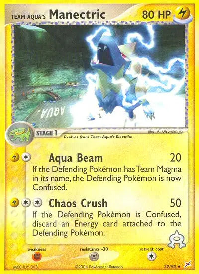 Team Aqua's Manectric 29 Team Magma vs Team Aqua Pokesingles