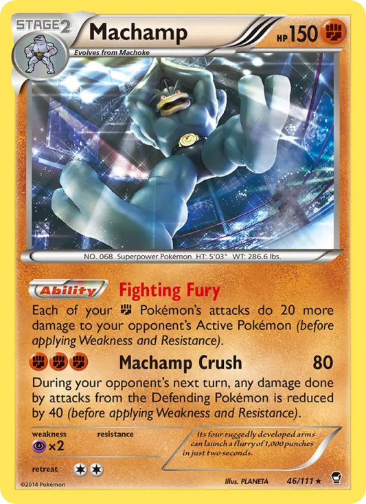 Machamp 46 Furious Fists Pokesingles