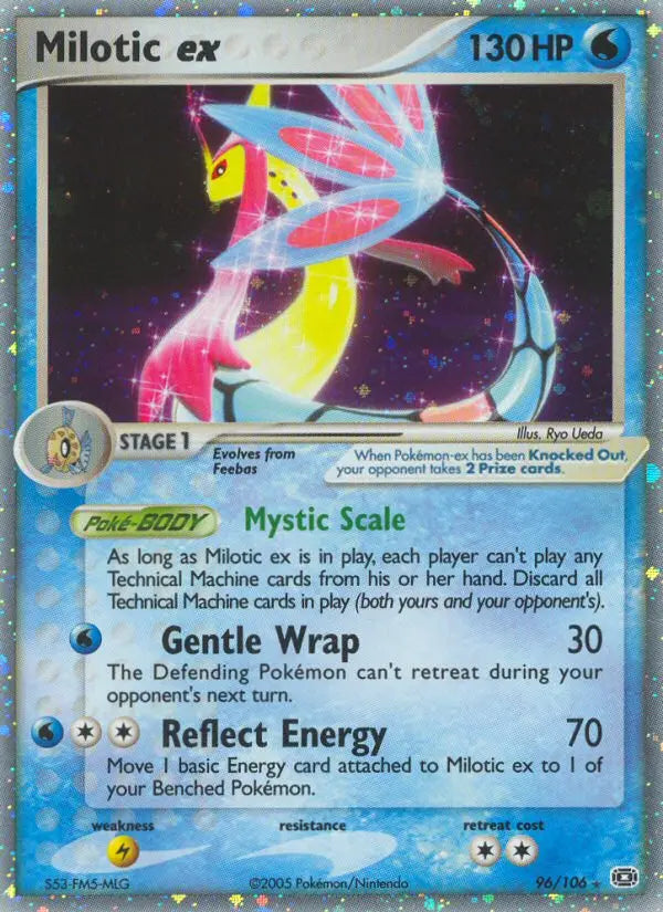 Milotic ex 96 Emerald Pokesingles