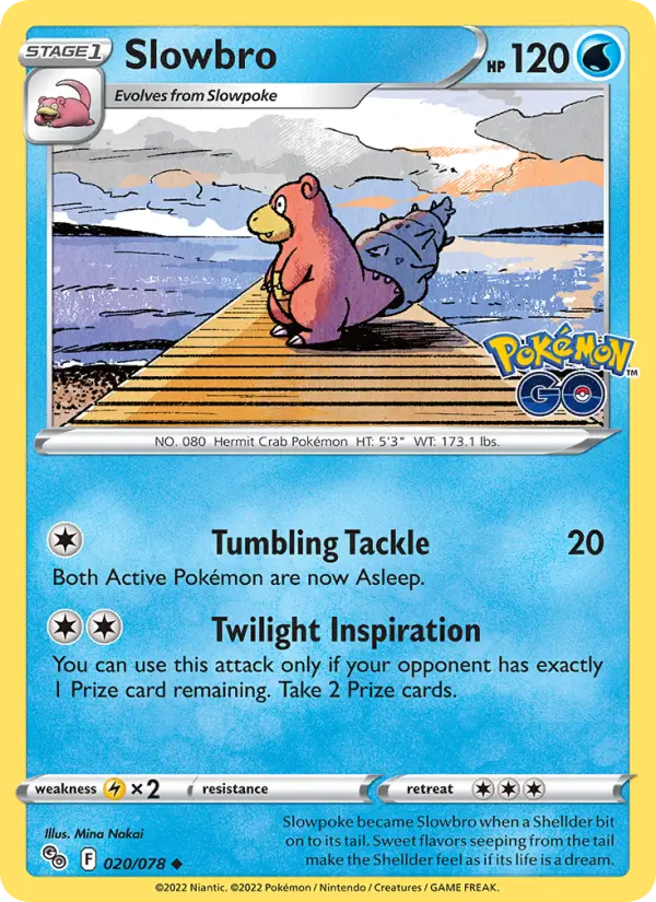 Slowbro 20 Pokémon GO Pokesingles