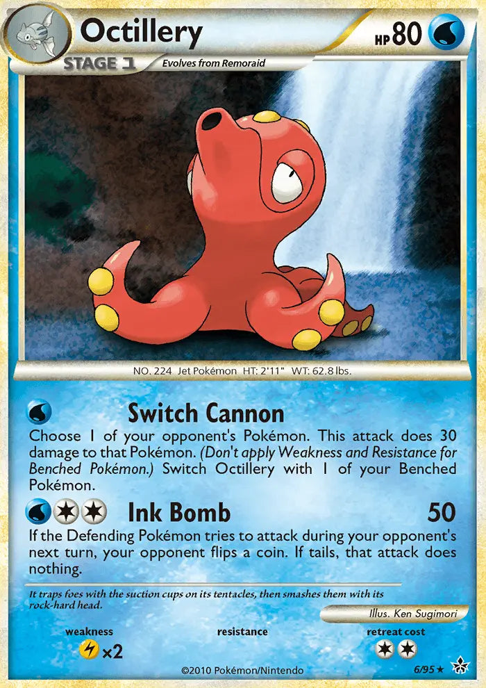 Octillery 6 Unleashed Pokesingles
