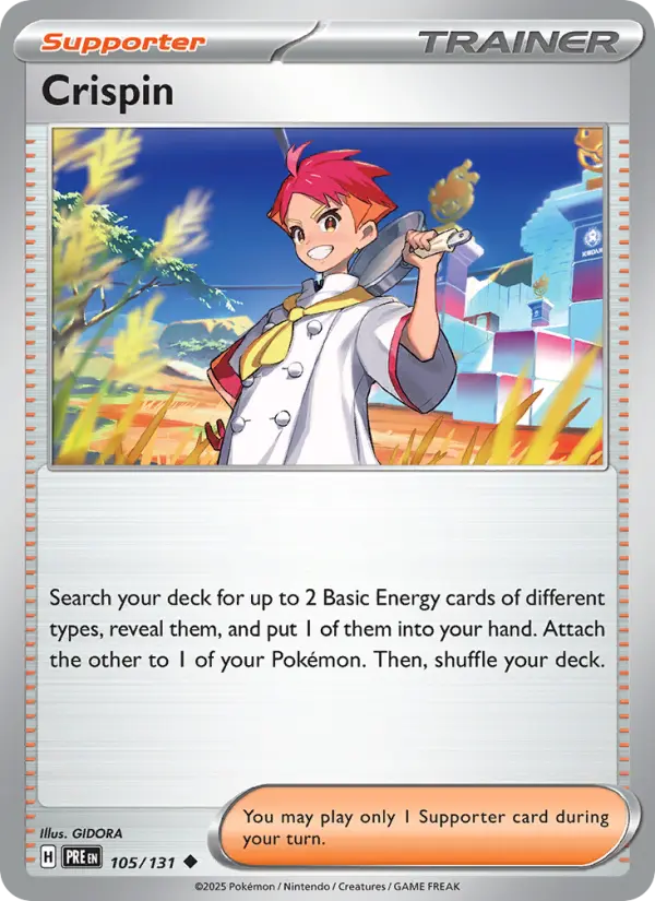 Crispin 105 Prismatic Evolutions Pokesingles