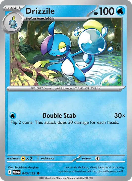 Drizzile 40 Mega Evolution Pokesingles
