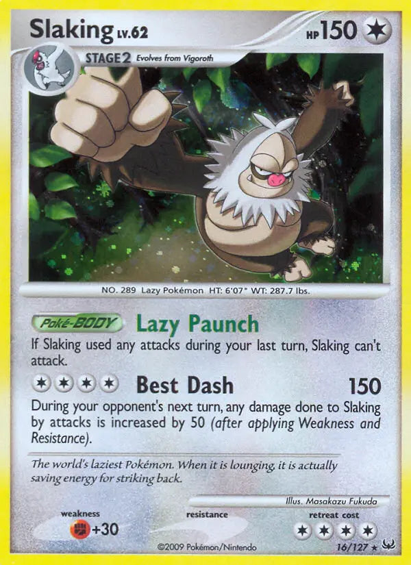 Slaking 16 Platinum Pokesingles