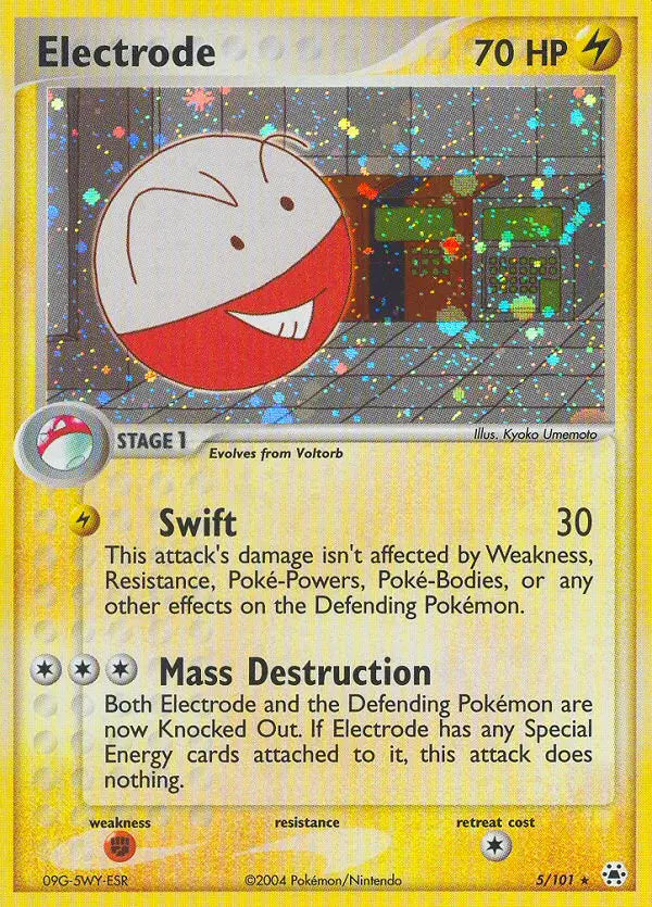 Electrode 5 Hidden Legends Pokesingles