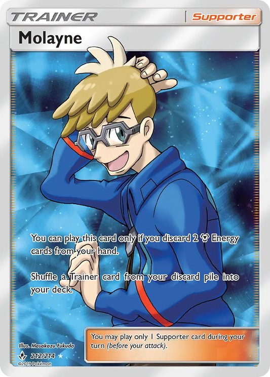 Molayne 212 Unbroken Bonds Pokesingles