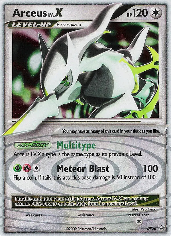 Arceus DP56 DP Black Star Promos Pokesingles