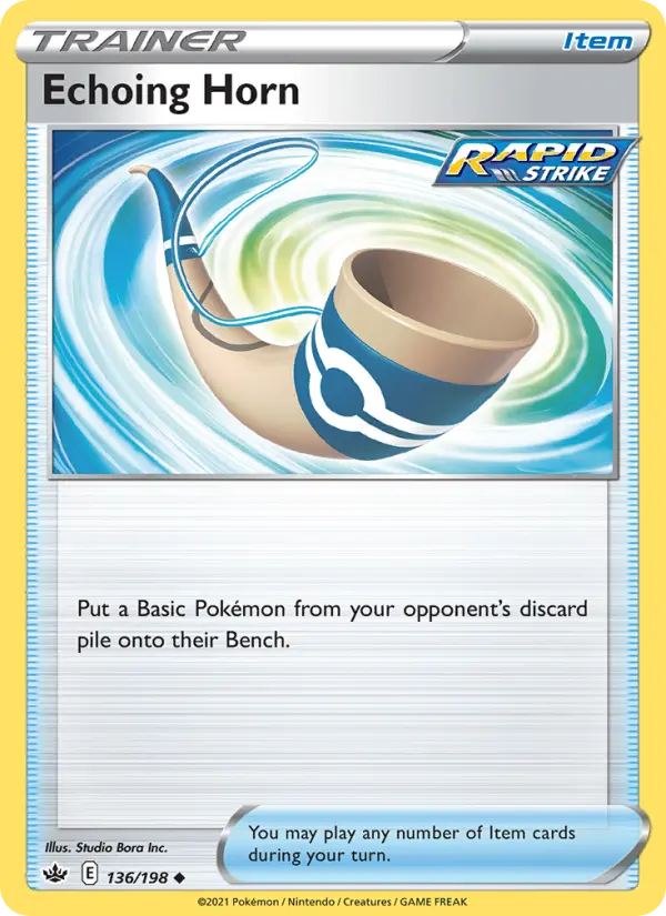 Echoing Horn 136 Chilling Reign Pokesingles