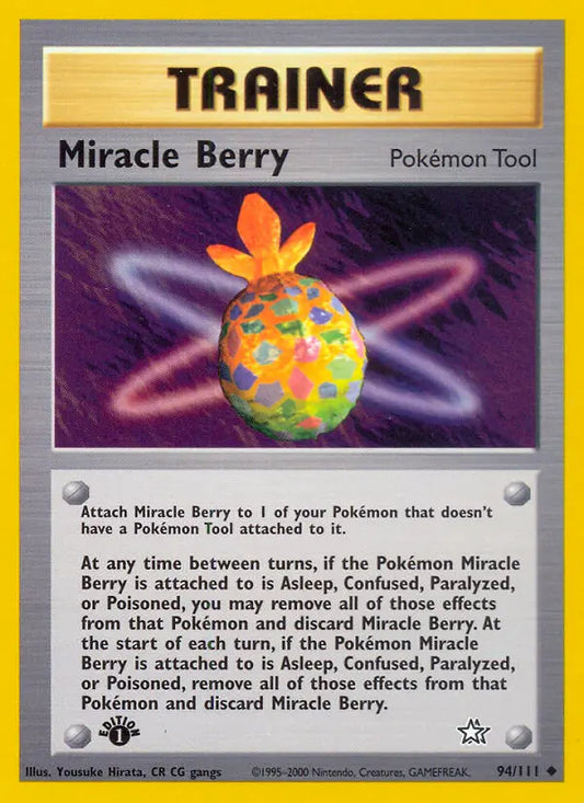 Miracle Berry 94 Neo Genesis Pokesingles