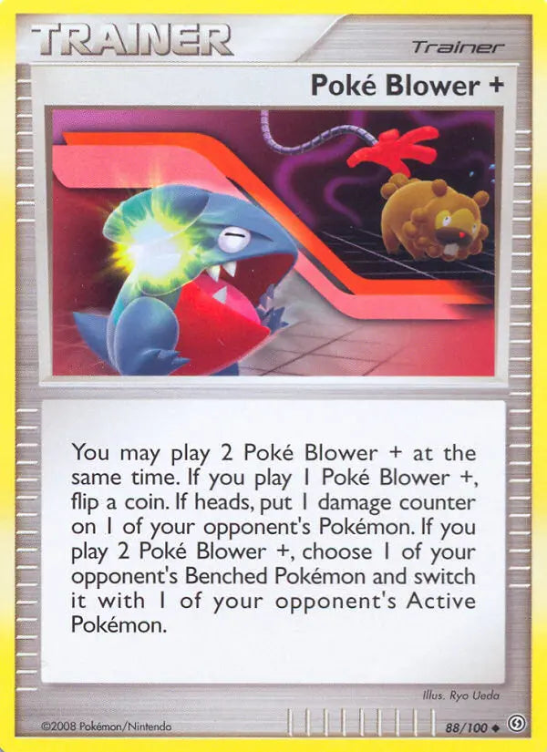 Poké Blower + 88 Stormfront Pokesingles