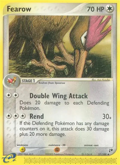 Fearow 37 Sandstorm Pokesingles