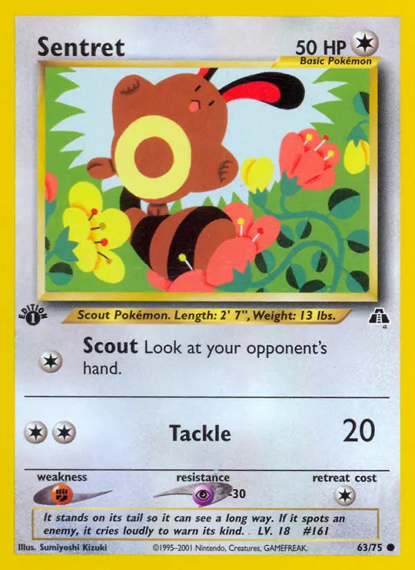 Sentret 63 Neo Discovery Pokesingles