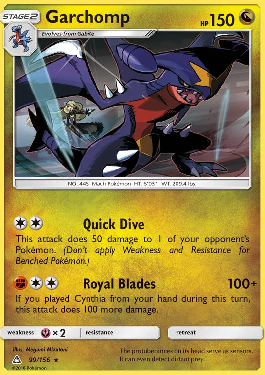 Garchomp 99 Ultra Prism Pokesingles