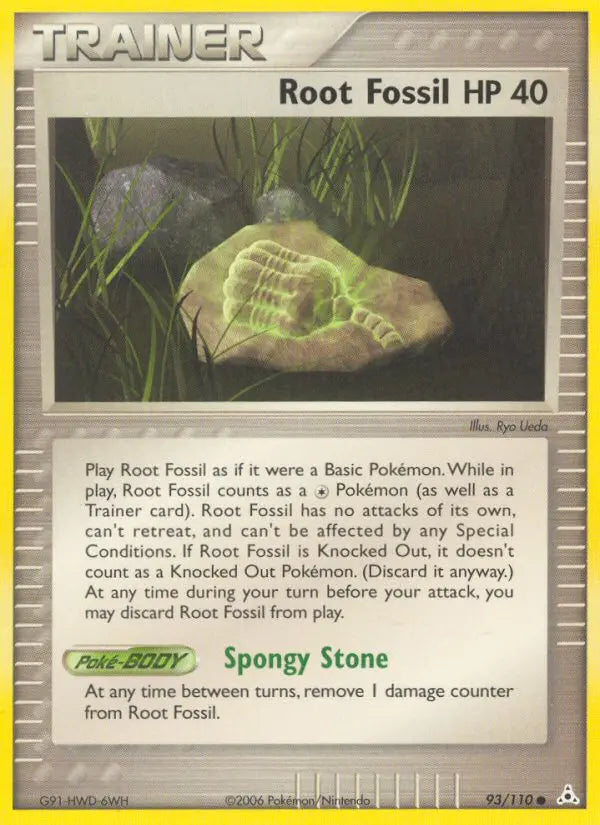 Root Fossil 93 Holon Phantoms Pokesingles