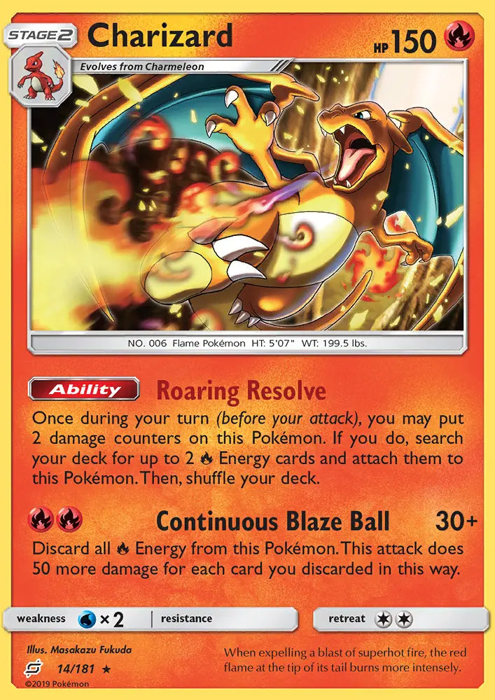 Charizard 14 Team Up Pokesingles