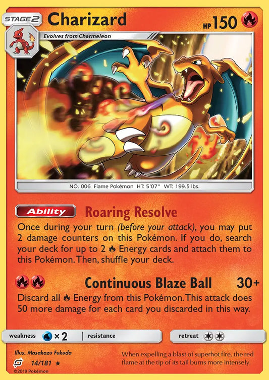 Charizard 14 Team Up Pokesingles