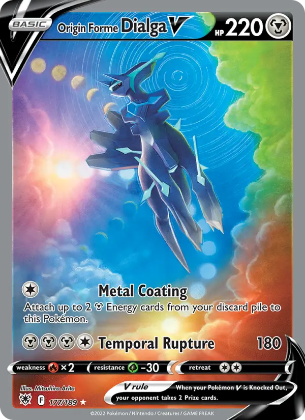Origin Forme Dialga V 177 Astral Radiance Pokesingles