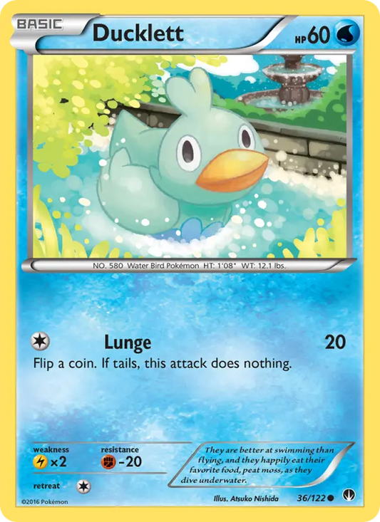 Ducklett 36 BREAKpoint Pokesingles