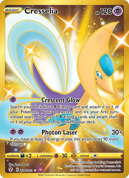 Cresselia 228 Evolving Skies Pokesingles