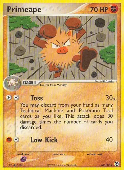 Primeape 28 FireRed & LeafGreen Pokesingles