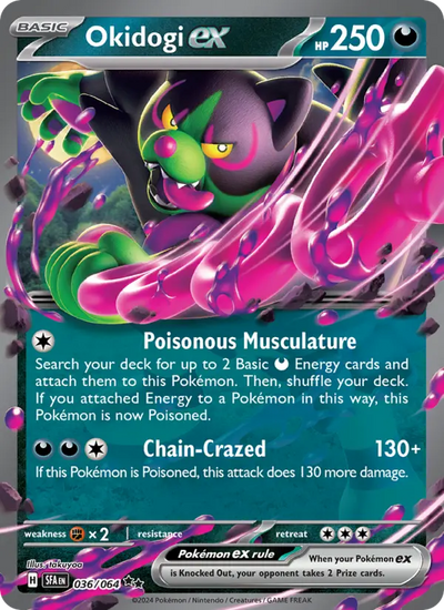 Okidogi ex 36 Shrouded Fable Pokesingles