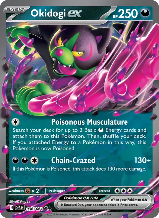 Okidogi ex 36 Shrouded Fable Pokesingles