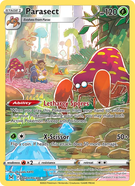 Parasect TG01 Lost Origin Pokesingles