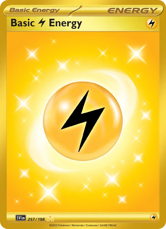 Basic Lightning Energy 257 Scarlet & Violet Pokesingles
