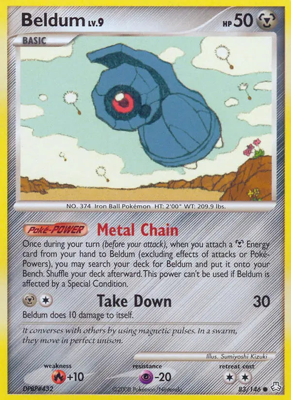 Beldum 83 Legends Awakened Pokesingles
