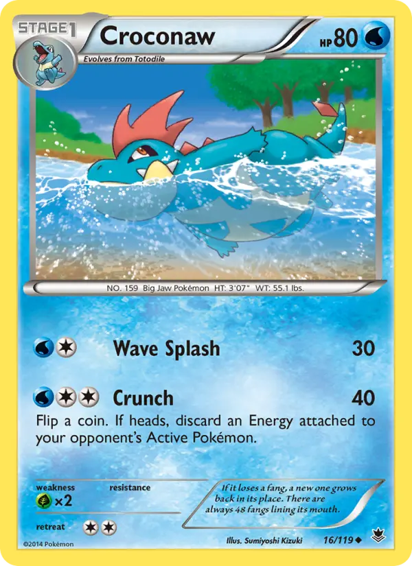 Croconaw 16 Phantom Forces Pokesingles