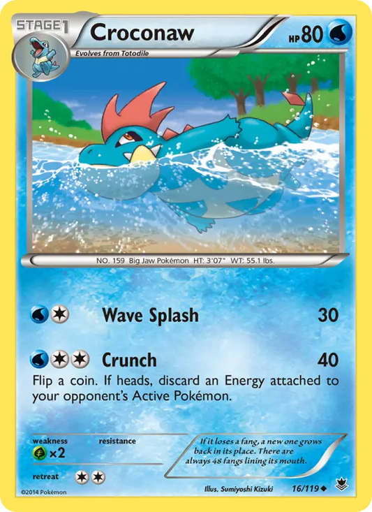 Croconaw 16 Phantom Forces Pokesingles
